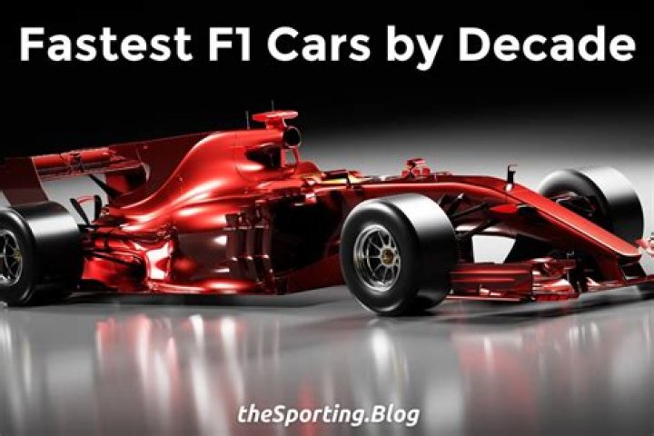 What is the quickest F1 car?