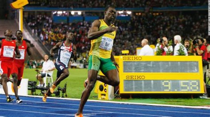 What is the speed of Usain Bolt?