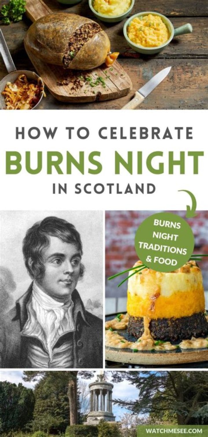 What is traditional on Burns Night?