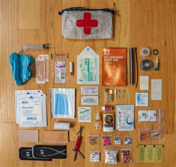 What should be in a tsunami kit?