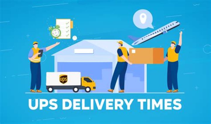 What times do UPS deliver between UK?