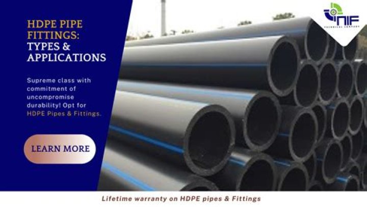 What type of pipe is HDPE?