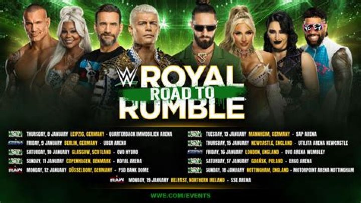 When did the WWE Royal Rumble take place?