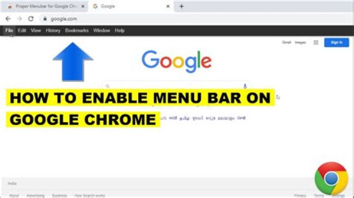 Where is the menu bar in Google Maps?