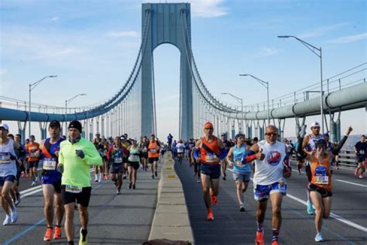 Where is the starting line for NYC Marathon?