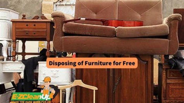 Who picks up junk furniture for free?