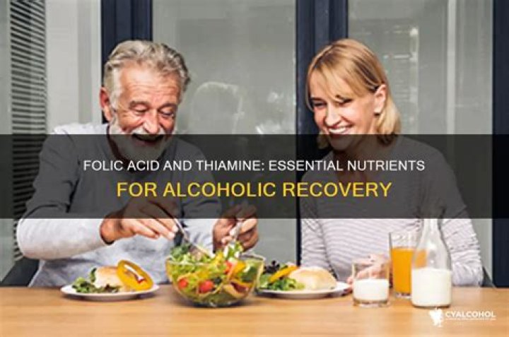 Why do alcoholics need folic acid?