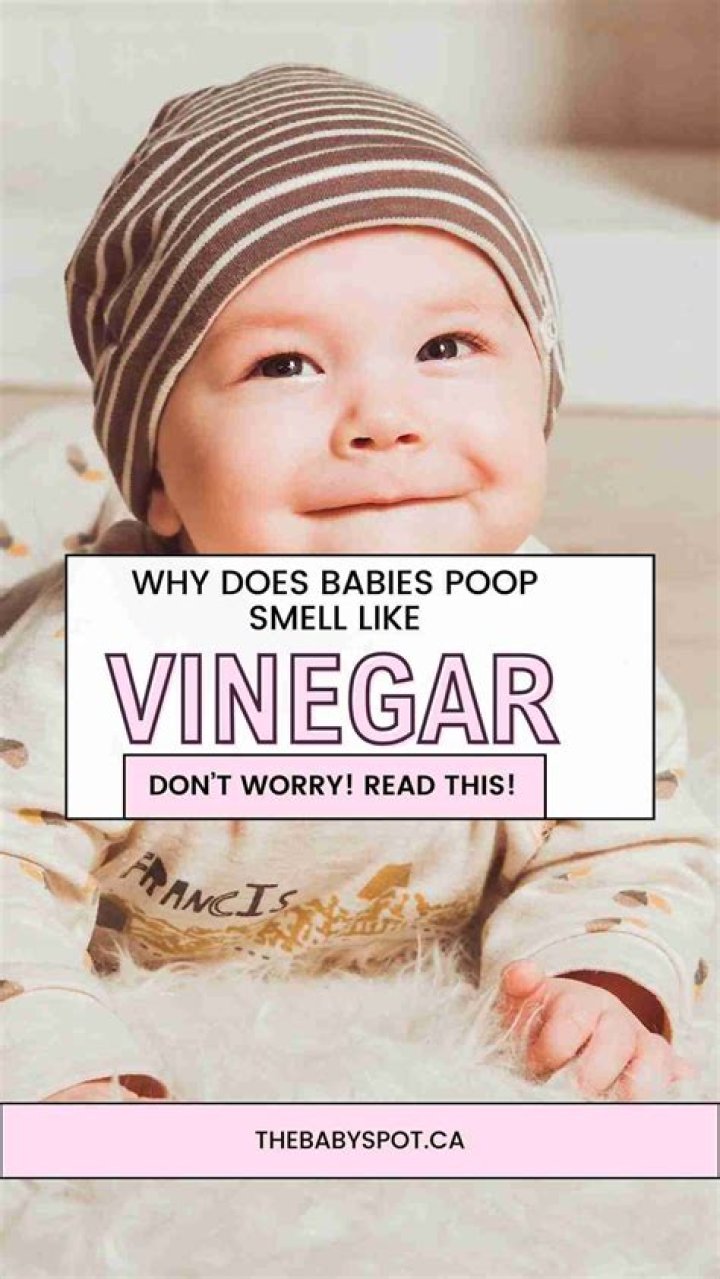 Why does my baby smell like vinegar when she sweats?